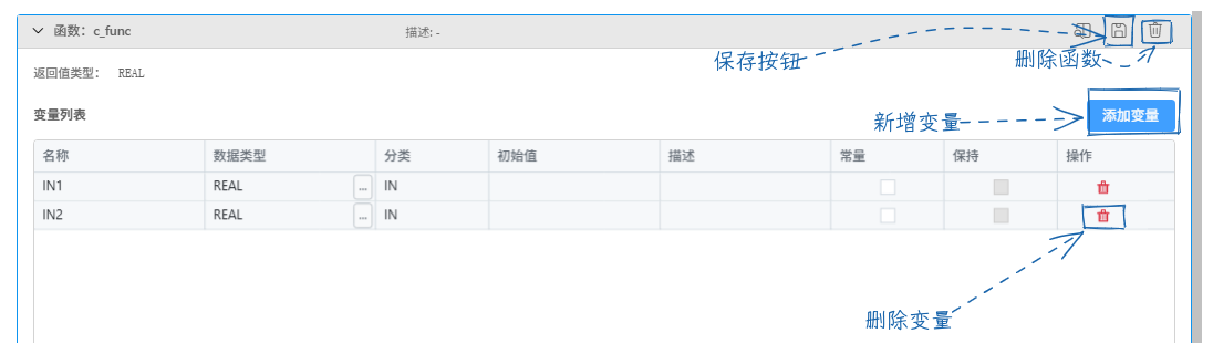 新增变量