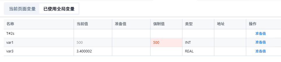 LD 强制值生效
